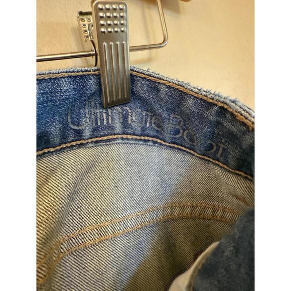 Calvin Klein Jeans Size 8 Womens Ultimate Boot Cut Medium Wash Denim Blue - Picture 5 of 7